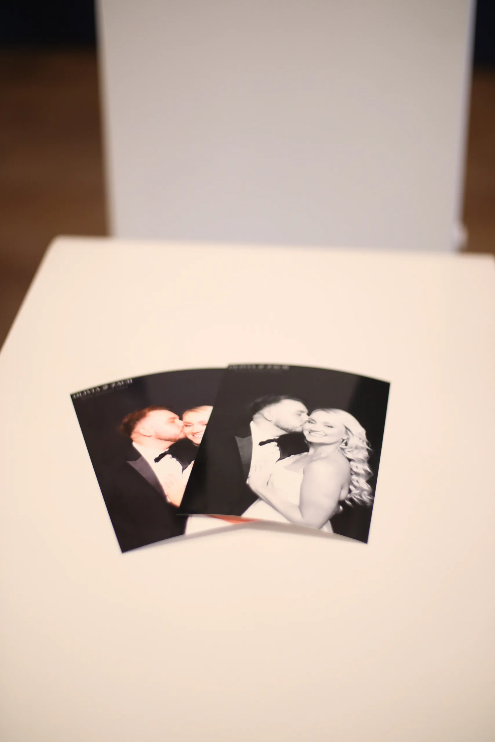 Portrait Photo Booth Prints in colour and black and white